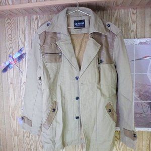 wholee mens brown jacket
